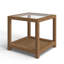 Adalard Glass End Table
