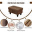 Repose-pieds avec rangement Shanquilla-810473715
