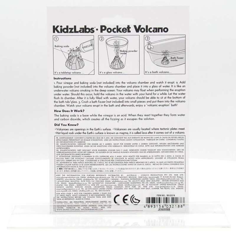 KidzLabs: volcan de poche