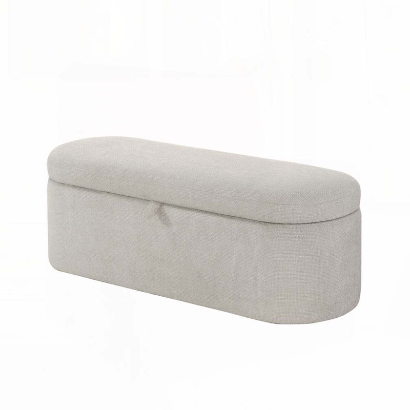 Banc de rangement rembourré, Gruau