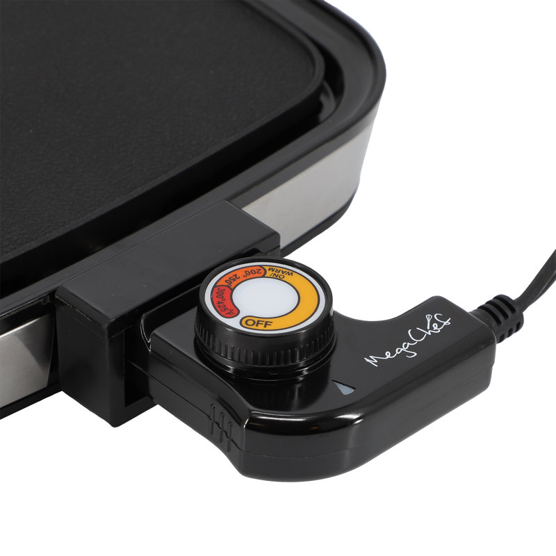 MegaChef 11.81 Inch Electric Fry Pan with Copper Coating