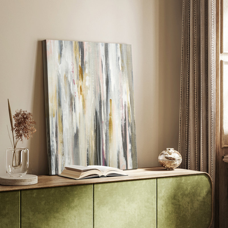 Ondulation de couleur - galerie Cavas sur mesure, H 18 po x l 12 po