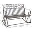 Ariauna Iron Outdoor Bench-691777127