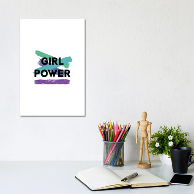 Girl Power - Wrapped Canvas Print