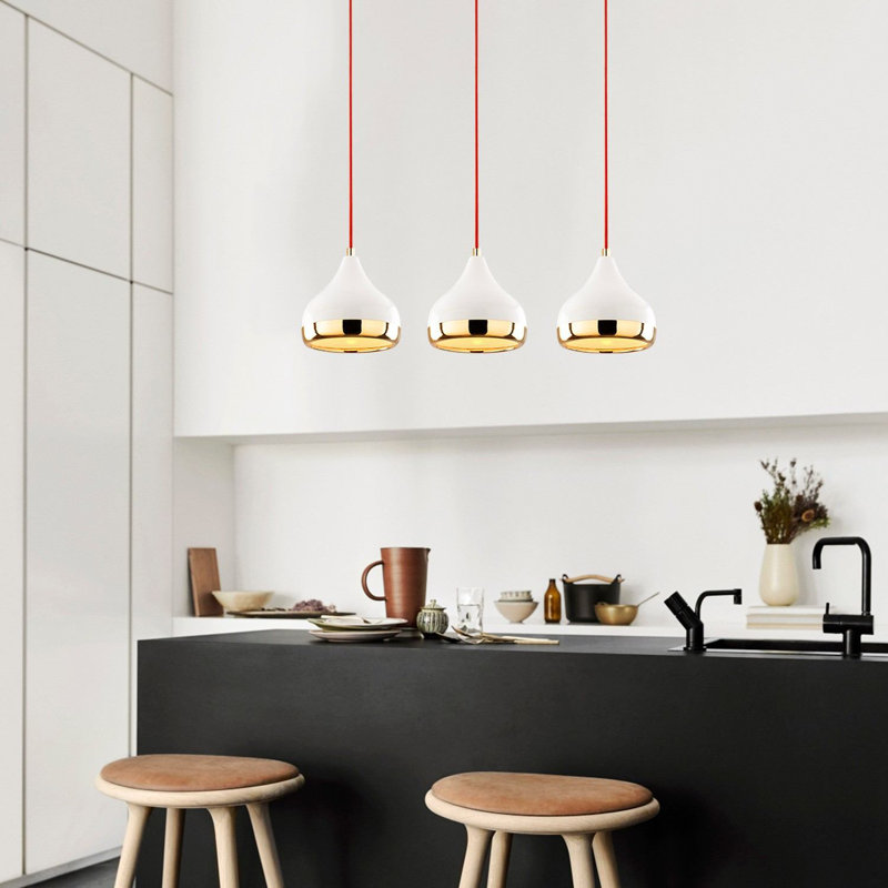Lustre, Or / blanc / rouge