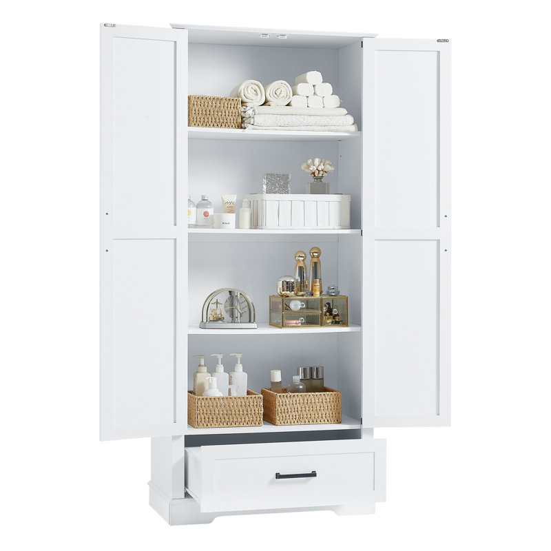 Grande armoire de rangement pour salle de bain