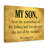 My Son - Wrapped Canvas Print-1159172935
