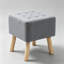 Linen Upholstered Bench-1524716464