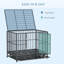 Cage pour chien en cage robuste avec roues verrouillables 43 po Pawhut