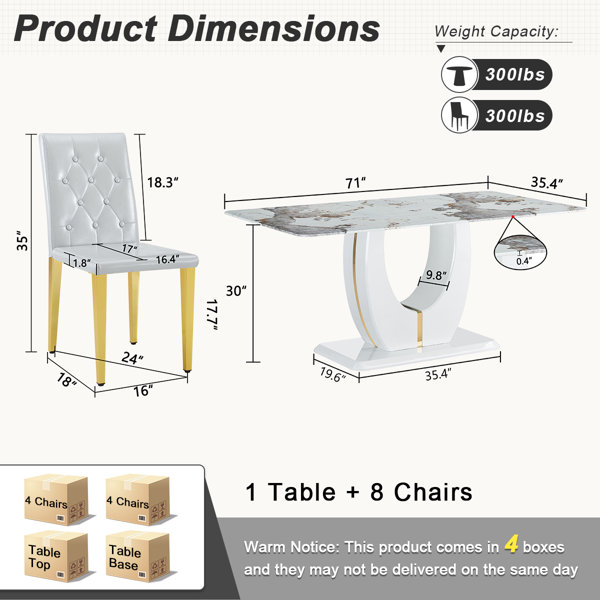 Dimensions du produit