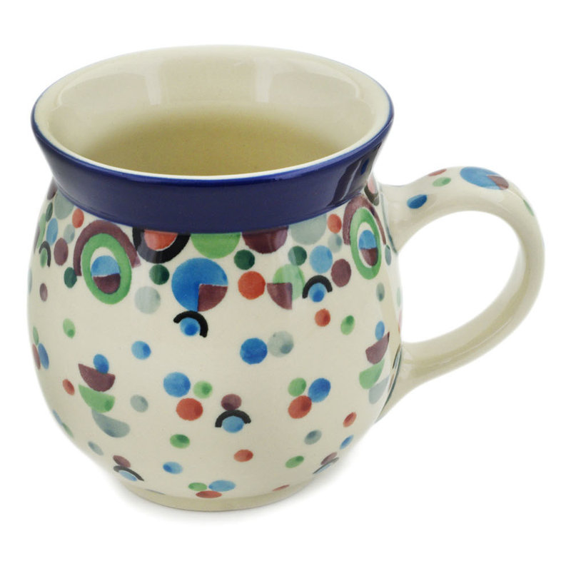 Tasse à bulles en grès poli 16 oz