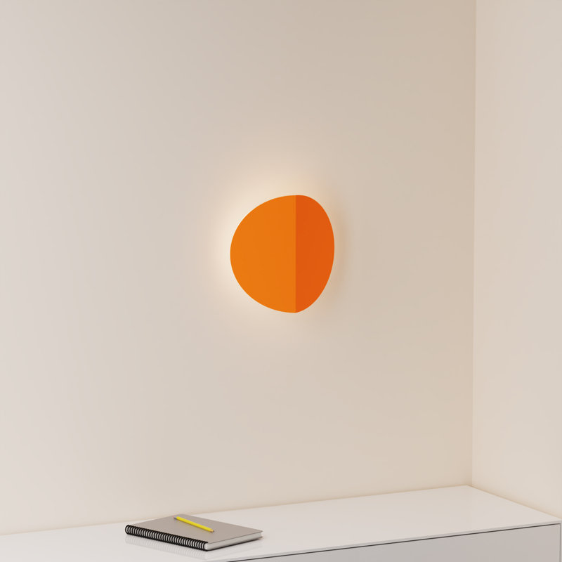 Lune Wall Sconce, Persimmon