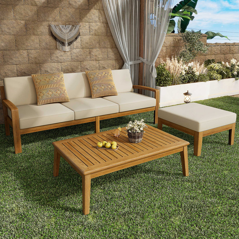 Ensemble de canapé modulaire en forme de L 3 pièces GRENada