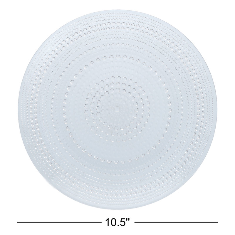 Jupiter Clear Dinner Plate 10.5"