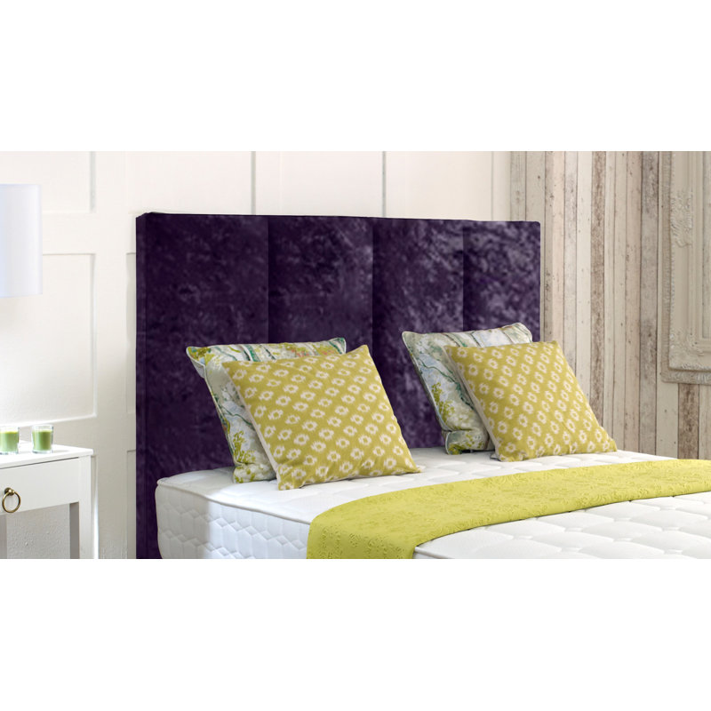 Whalen Upholstered Headboard, Super King (6'), Lilac