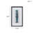 Framed Blue Agate Shadowbox Wall Decor Panel