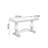 Multi-functional Classical-style Ash Wood Desk-654126172
