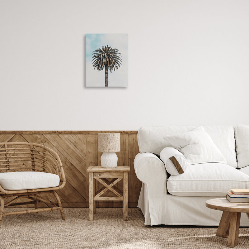 Centric Elegant Palm Canvas, design par LSR Design Studio, H 20 po x l 16 po