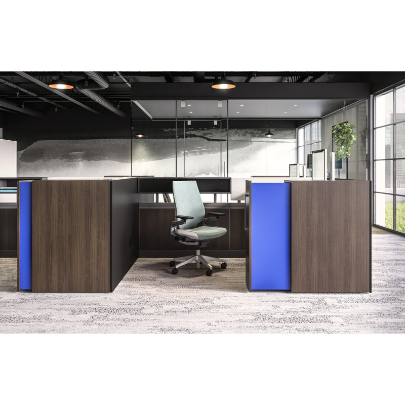 Steelcase Gesture Task Chair, Truffle, Hard Floor, Light