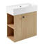 Meuble-lavabo flottant avec lavabo en céramique-882246444-882246440