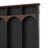 Hall Tree With Bench And Shoe Storage, Storage Bench With 5 Black Hooks, Shoe Cabinet For Mudroom, Living Room-594895750