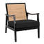 Lichtenstein Armchair Chair with Ottoman