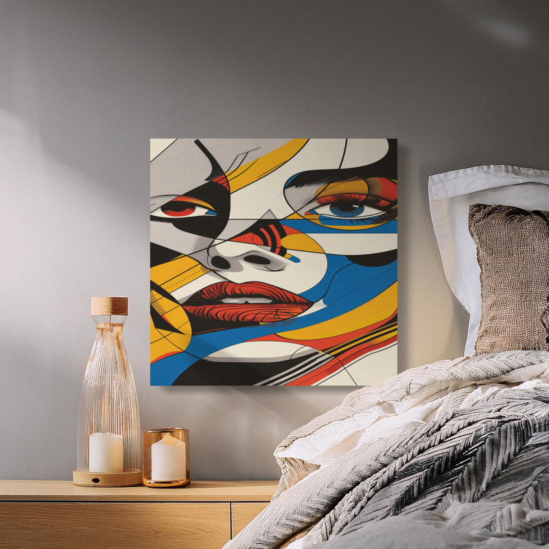 1 Piece Wrapped Canvas Wall Art Set, 15.24 cm H x 15.24 cm W