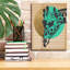  «Gold Geometric Giraffe 1» par Alonzo Saunders, art mural sur toile, 12 po x 16 po-1401312625