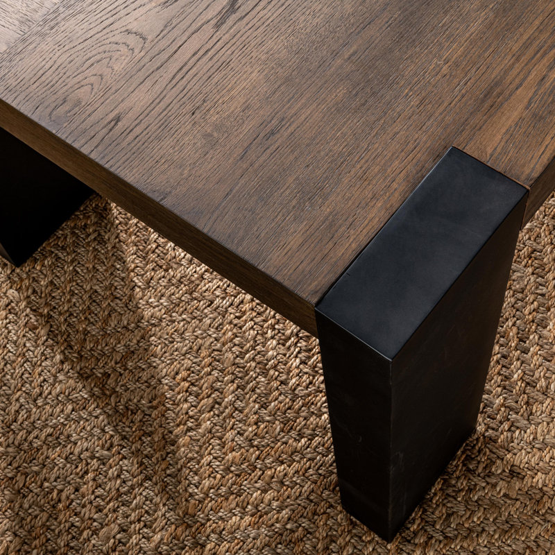 Deaven Rectangular Solid Wood Dining Table