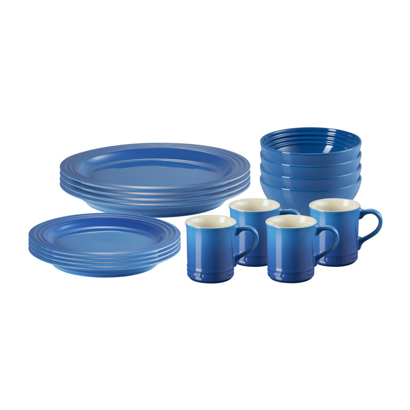 Le Creuset Stoneware 16PC Dinnerware Set, Marseille