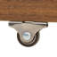 Grand lit escamotable avec table de chevet avec rangement et porte tambour coulissante, brun-104080905-113002373