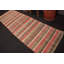 Tapis turc kilim rose tissé à la main: style antique rétro pour les escaliers et les couloirs