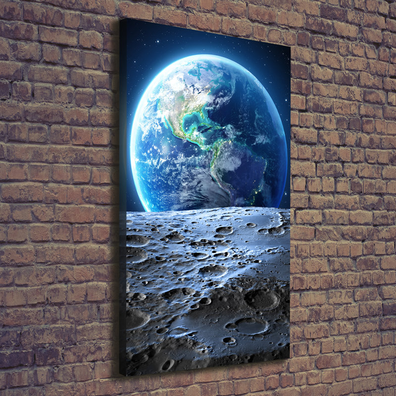 Planet Earth - Wrapped Canvas Print