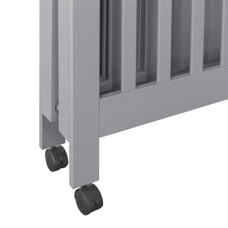 Origami Mini Portable Crib, Gray
