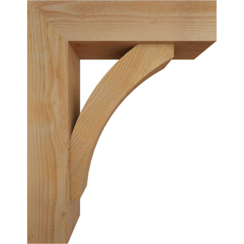 Support de bloc Thorton avec entretoise décalée, 36 x 28, Sapin Douglas de l 8 po (scié brut)