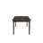 Weathered Gray Finish Dining Table