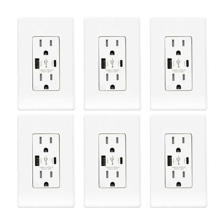 15 Tamper Resistant Duplex Outlet