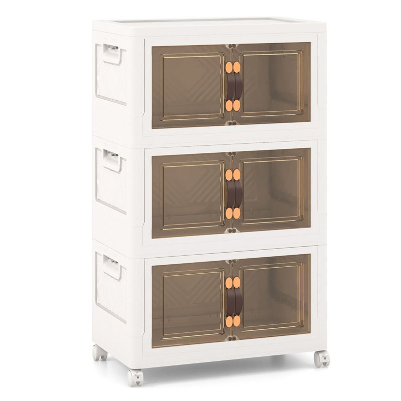 Plastic Square Accent Cabinet