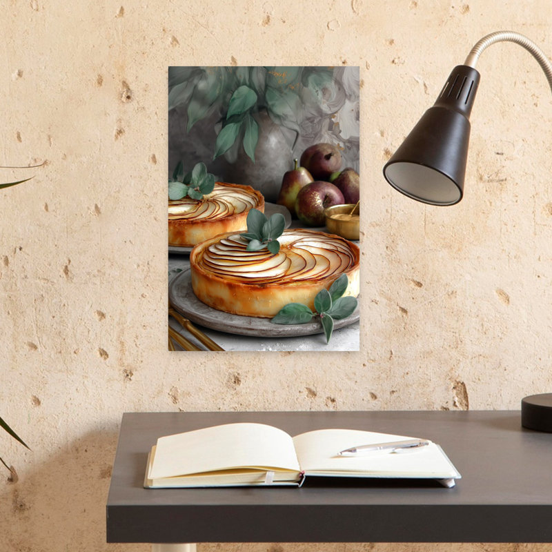 Tartelette aux poires d'automne, 18" H x 12" W