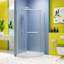 Porte de douche pivotante