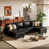 Black Faux Leather selected