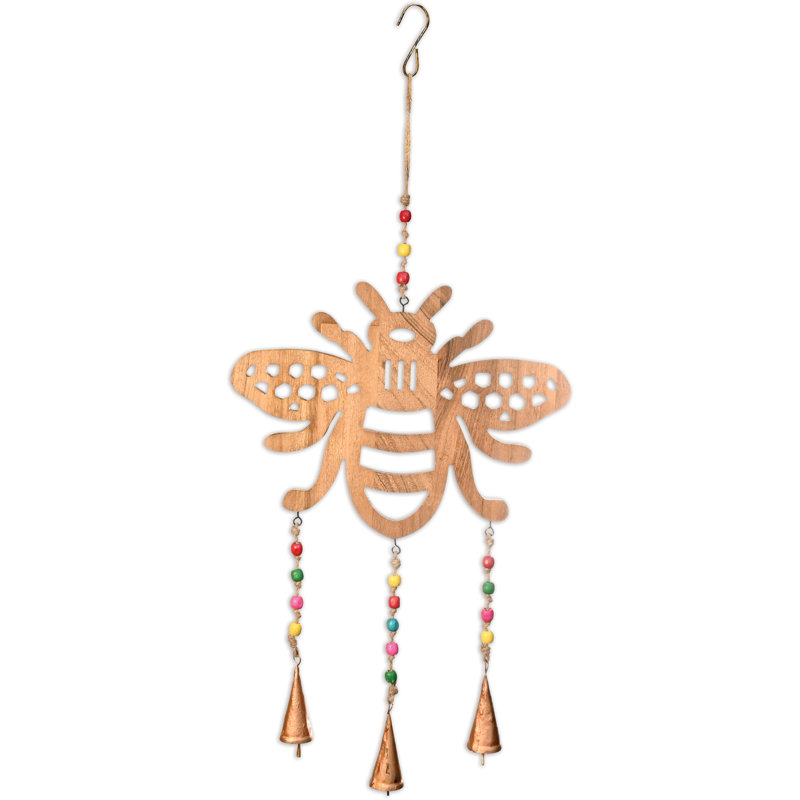 Queen Bee Chime Charm