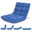 Chaise de plancher pliante avec dossier-1380415320
