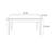 Italian style simple rectangular dining table-103440058