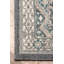 Tapis en tissu performance gris / bleu à motif carreauté traditionnel Joslyn-412774250