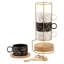 Ceramic, Stainless Steel, Iron, Wood Coffee Cup-516254297