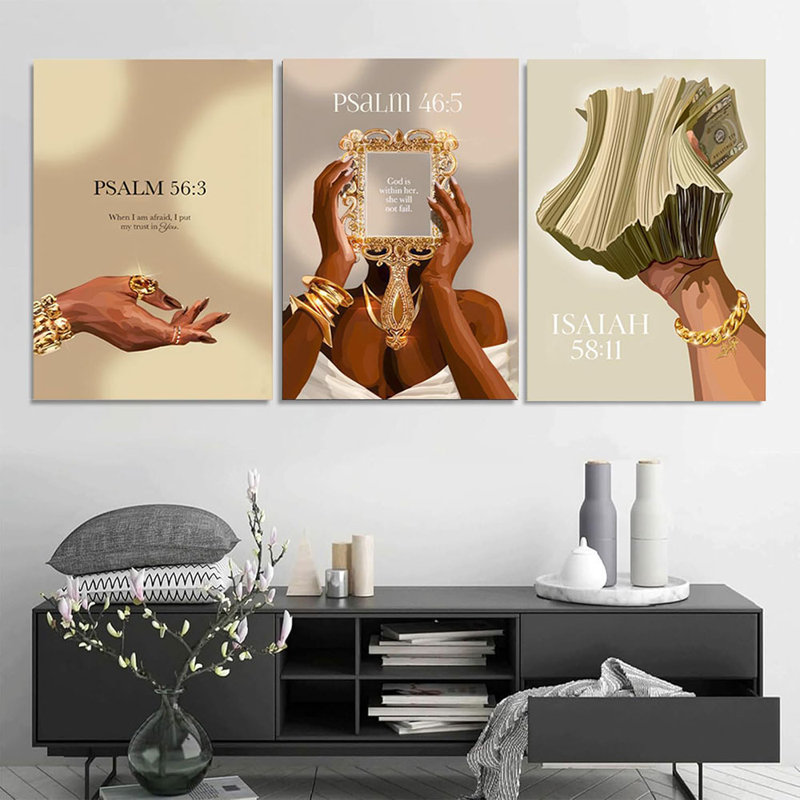 3 Piece Wrapped Canvas Print