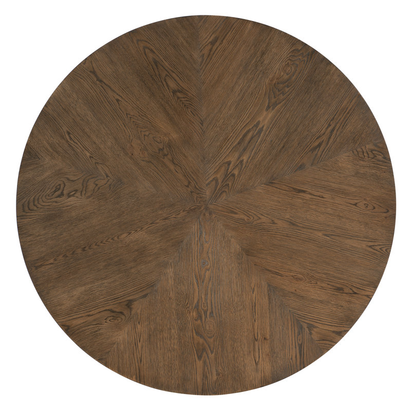 Chapman Round Cocktail Table, Warm Brown Sorrel