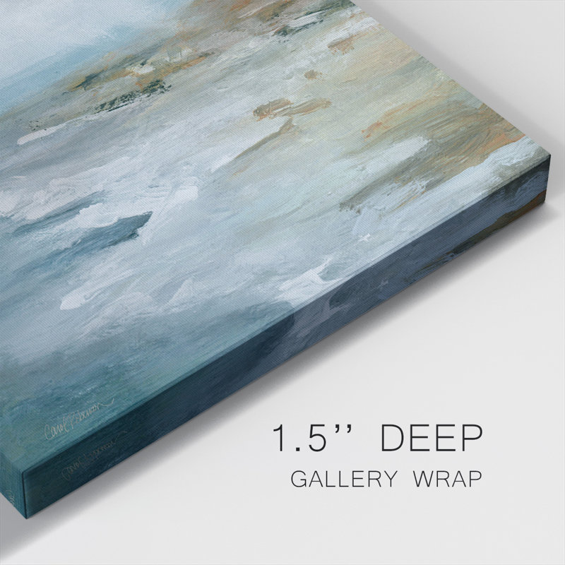 Highlighted Breakers-Gallery Wrapped Canvas, 16" H x 16" W x 1.5" D