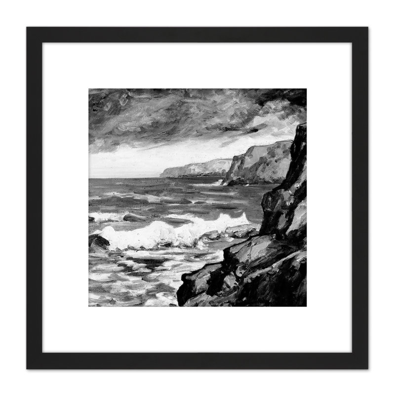 Pontiac Seascape 1900 - Single Picture Frame Painting